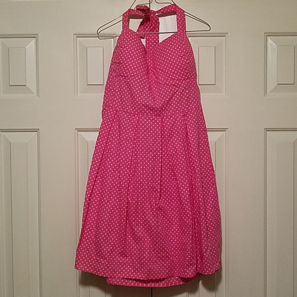 Polka Dot Pink Sundress